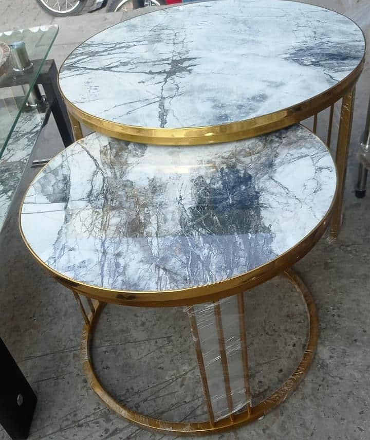 Nesting table-coffee table-Round table-Dining table-Center& Side table 17