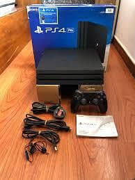 PlayStation ps4 Pro Max full box completed