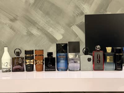Perfumes for decanting