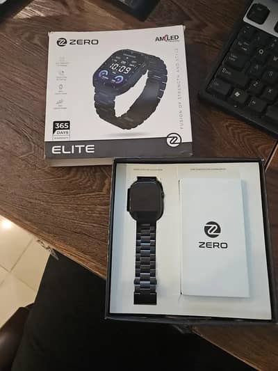Zero Elite Smart Watch (Black Color)