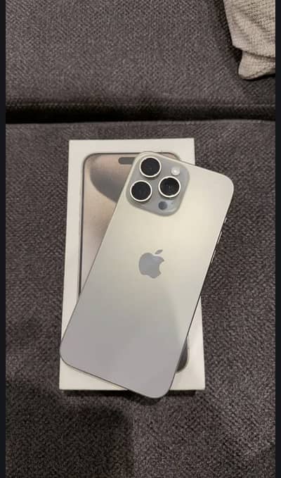 IPhone 15 Pro Max 256gb Pta approved 95% health