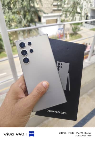 Samsung Galaxy s 24 ultra officel PTA oprved 12/256