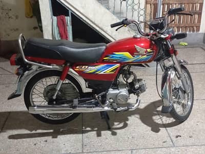 honda cd 70.2021