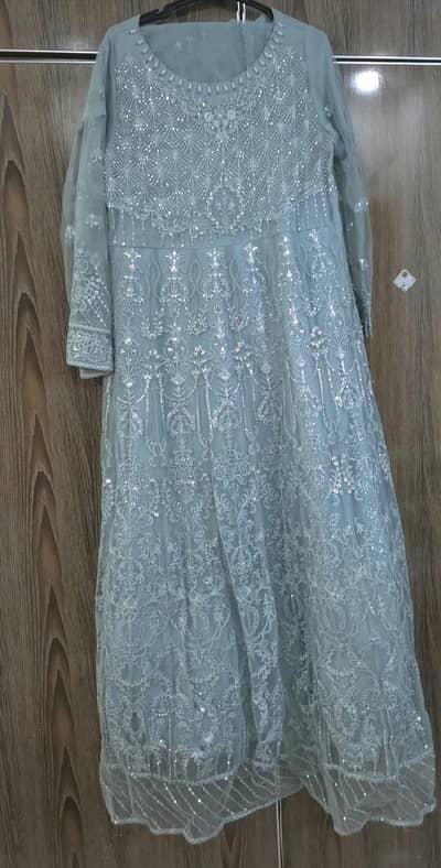 3-PC Stitched Embroidered Maxi by Ellena