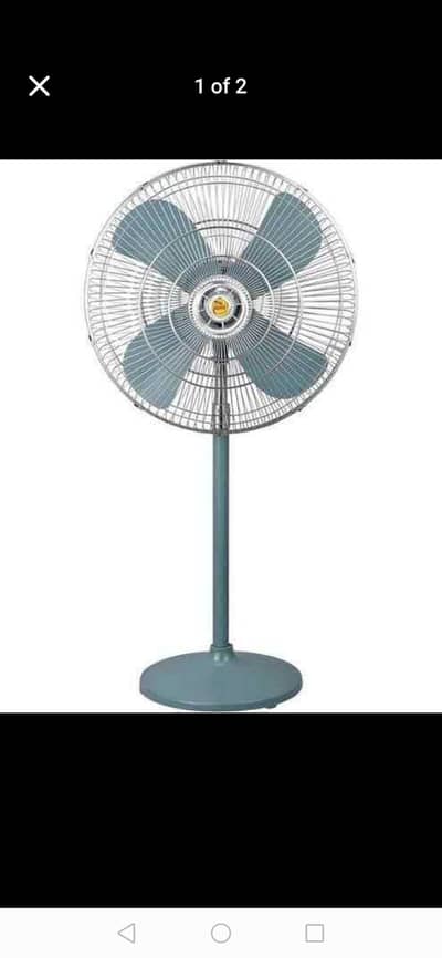Pedistal Fan used