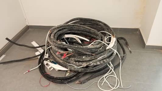 AC Pipe with wire