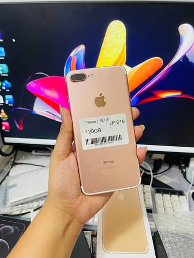 Iphone 7puls 128 GB PTA approved all okay