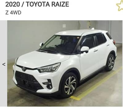 Toyota Raize Z package 2020/25