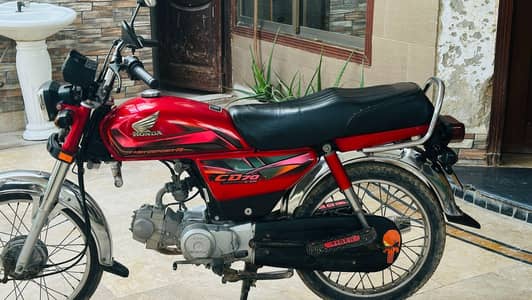Honda CD 70 2022 model Total Genuine