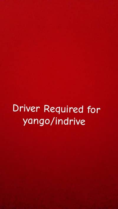 Driver Required for yango indrive