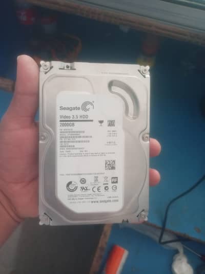 2TB Seagate Hard Drive (3.5" HDD) – Excellent Condition