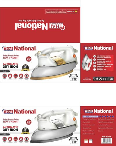 thai deluxe kitchenware & automatic dry Iron – premium home appliances