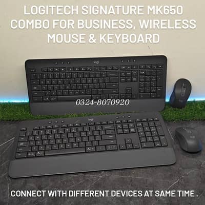 Logitech MK650 Signature Combo - Silent Wireless keyboard and Mouse