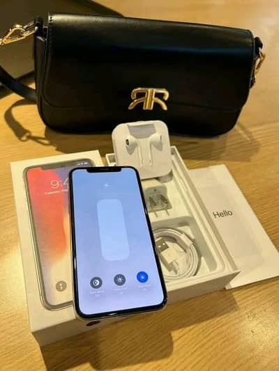 iPhone X pta approved with box 256,GB My WhatsApp 03013564795