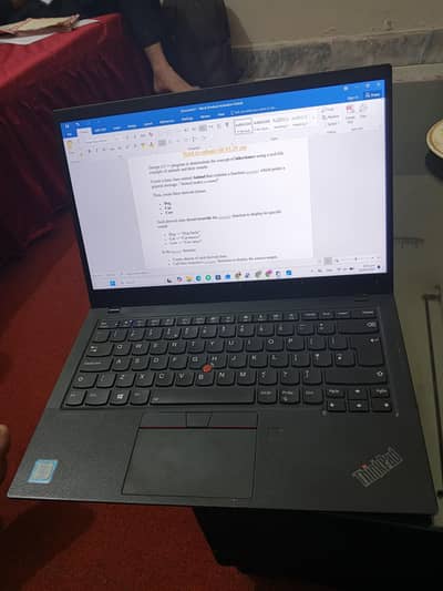 Lenovo X1 carbon