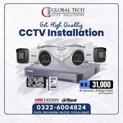 CCTV cameras Package Faisalabad