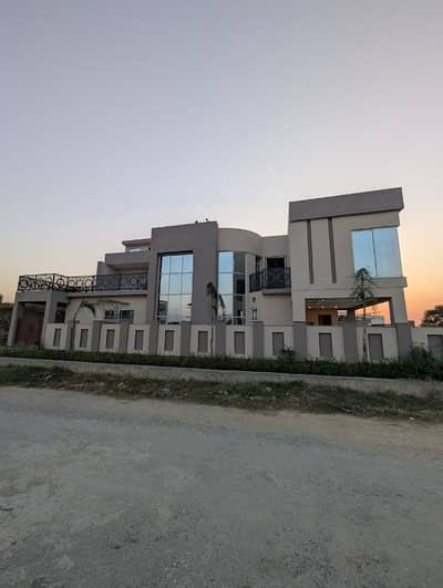 1 Kanal Corner Double Unit House Available. For Sale In Multi Gardens MPCHS B-17 Islamabad.