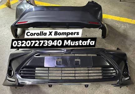 Corolla 2015 To 2023  Model Facelift Front Back Lights & Bompers