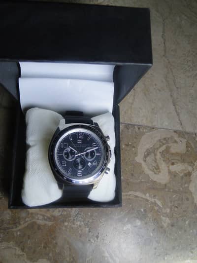 Black Branded Tommy Watch Genuine Original