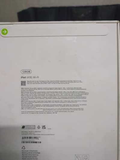 ipad A16 128 wifi