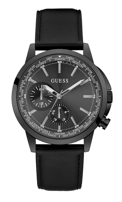 GUESS WATCH (GW0540G3) &Guess Los Angeles Men's Bifold Triangle Log0