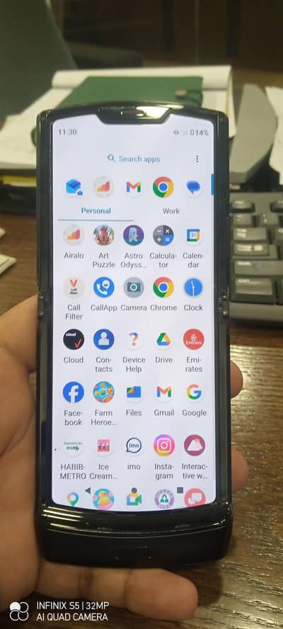 Motorola RAZR 2019 fold