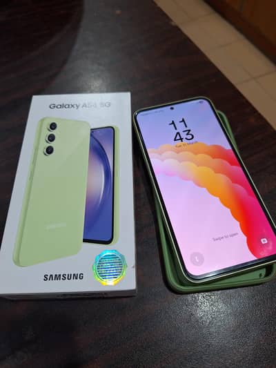 Samsung A54 PTA approved 8gb 256gb