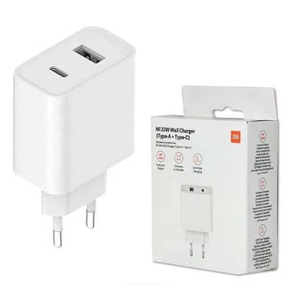 MI 33W Wall Charger (TYPE-A + TYPE-C)