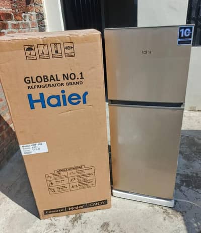 NEW HAIER REFRIGERATORS HRF-186EBD :DC /156L  Gold Metal Box packed