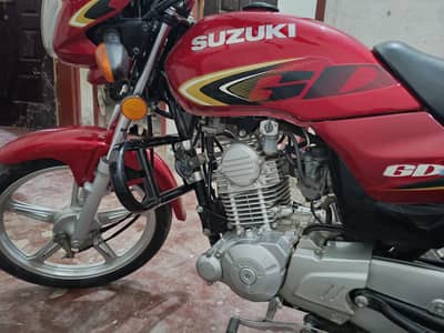 Suzuki GD110S, 2022 model, All Punjab Number
