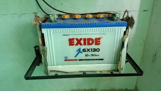 exide battery new condition only 7days used arjunt sale