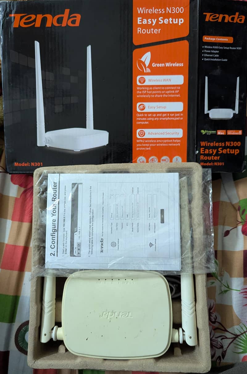 Tenda Router Modal N301 - Networking - 1112760167