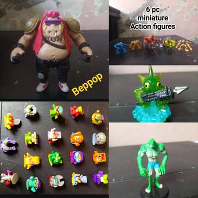 Multiple action figures in best condition
