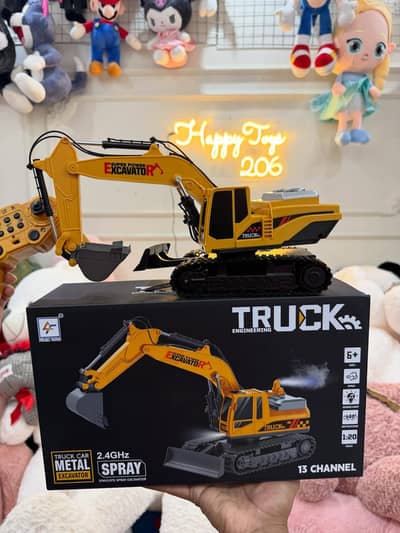 Remote Control Excavator Truck Rc  – 2.4GHz Engineering Truck