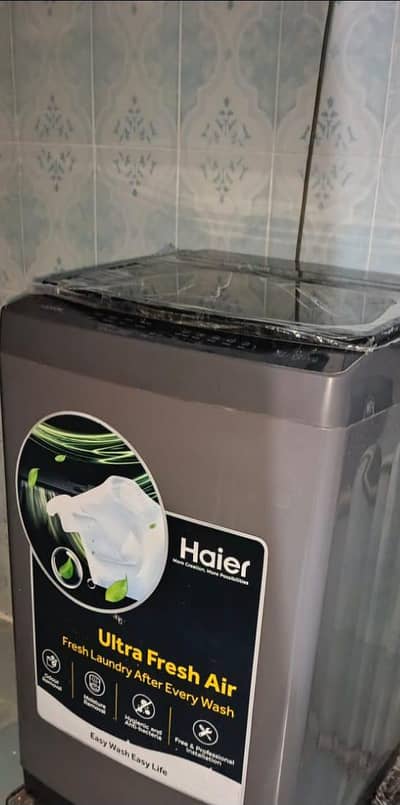 haier washing machine