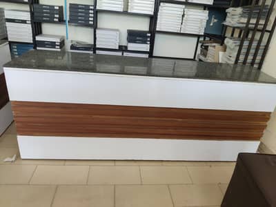 wooden counter  iron Racks Stand for sale