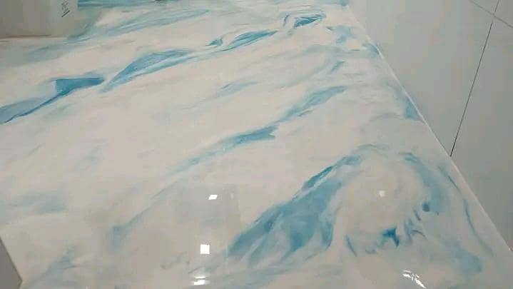 Epoxy Metallic Marble Texture 0