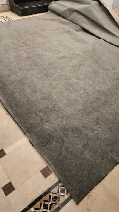 Premium Soft Carpet (Blackish Grey) – Excellent Condition