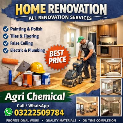 Home Renovation Experts | Painting, Tiles, Ceiling, Plumbing