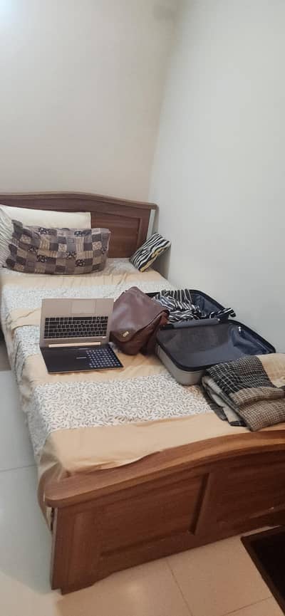 Single bed with Molty Foam Plus Mattress