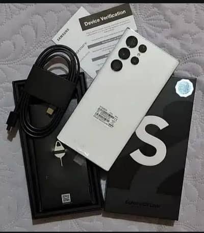 Samsung galaxy S22 ultra PTA approved urgent sale contact OLX