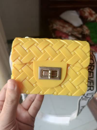 Cute Jelly Crossbody Bag for Girls