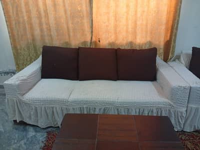 7 Seater Sofa set with cover