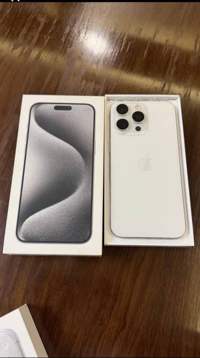 iPhone 15 Pro Max 256GB Non PTA |10/10 Condition| Box & Original Cable