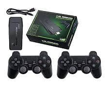 M8 4K Game Console | Game Stick with Dual Wireless Controllers and 64