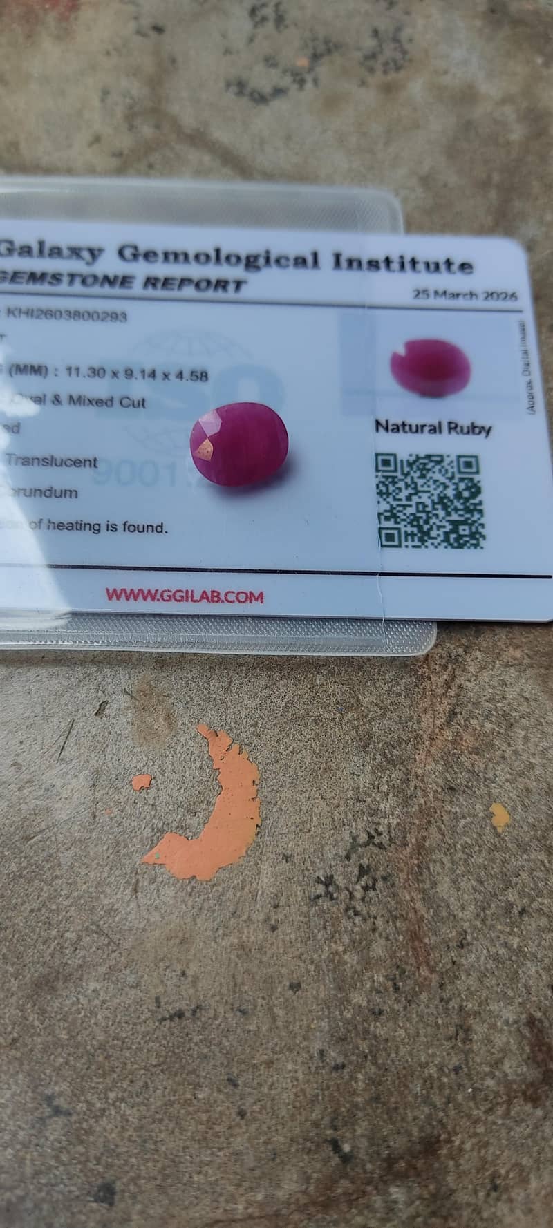 yaqoot Ruby natural 0