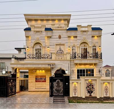 10 Marla Brand New Spanish Design Facing Park House Available For Sale