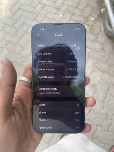 Iphone 13 jv 128 Jv non active 100 hlth