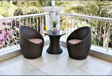 coffee chair/glass top center table/Garden sofa chair/dining table set