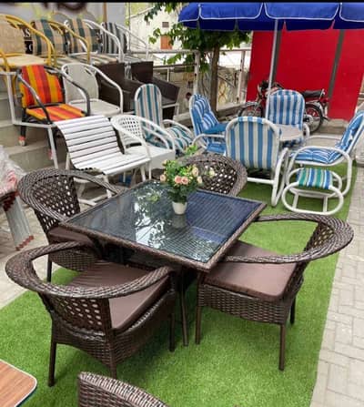 5 seater rattan sofa set/UPVC Chair/restaurant furniture/outdoor sofa